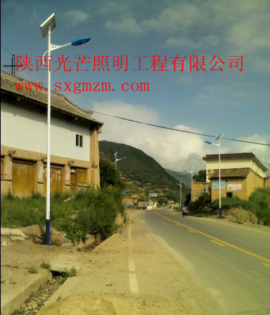 陜西太陽能路燈定制 陜西太陽能路燈定制