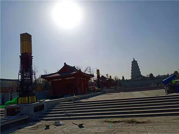 大雁塔北廣場(chǎng)景觀亮化工程 大雁塔北廣場(chǎng)景觀亮化工程